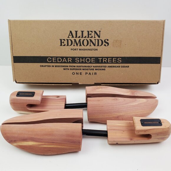Allen Edmonds Shoe Trees Cedar Wood Combination XXL / 2XL USA Men's 13W-17N NIB - Picture 1 of 12